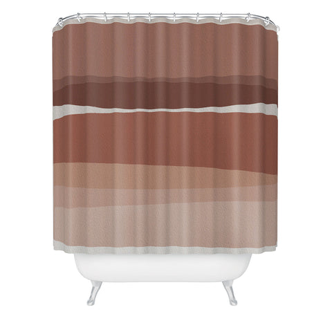 Orara Studio Modern Blush Shower Curtain