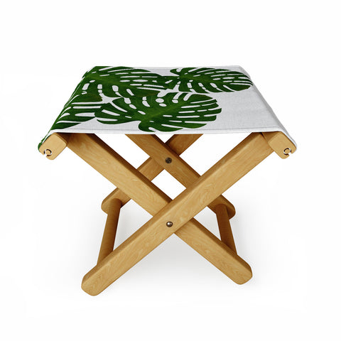 Orara Studio Monstera Leaf IV Folding Stool