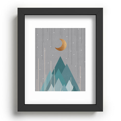 Orara Studio Moon And Mountains Recessed Framing Rectangle