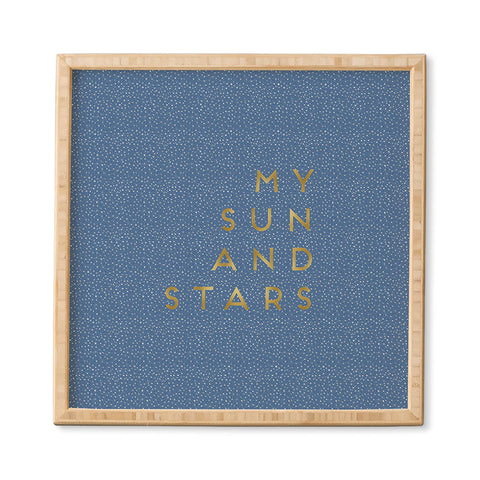 Orara Studio My Sun And Stars Framed Wall Art