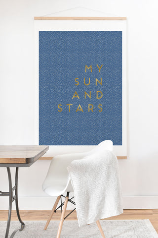 Orara Studio My Sun And Stars Art Print And Hanger