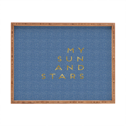 Orara Studio My Sun And Stars Rectangular Tray