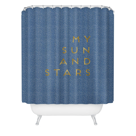 Orara Studio My Sun And Stars Shower Curtain