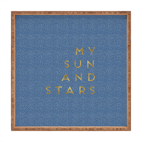 Orara Studio My Sun And Stars Square Tray