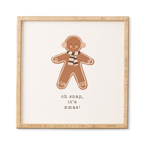 Orara Studio Oh Snap It Is Xmas Framed Wall Art