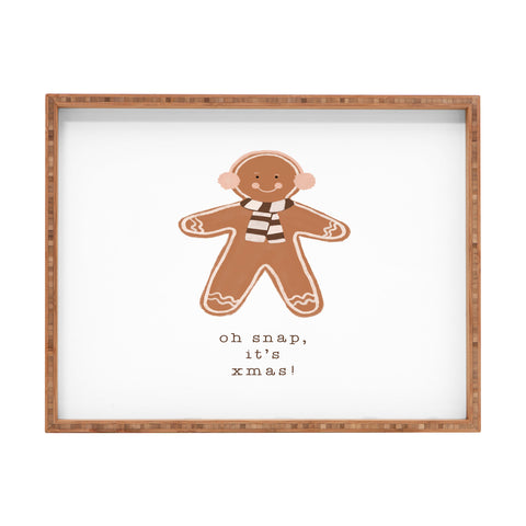 Orara Studio Oh Snap It Is Xmas Rectangular Tray