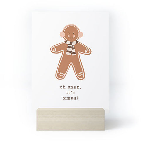 Orara Studio Oh Snap It Is Xmas Mini Art Print