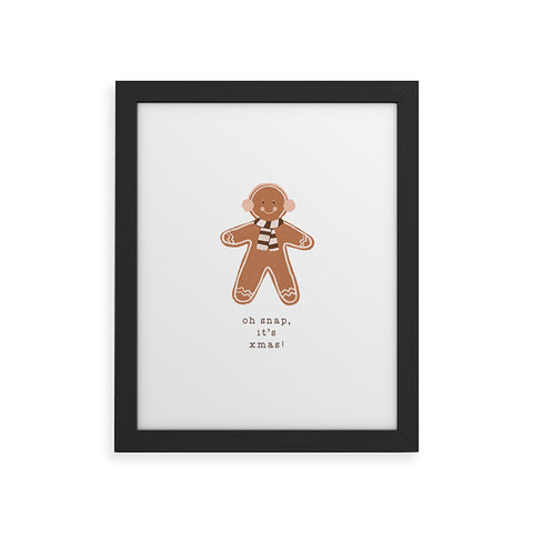 Orara Studio Oh Snap It Is Xmas Framed Art Print