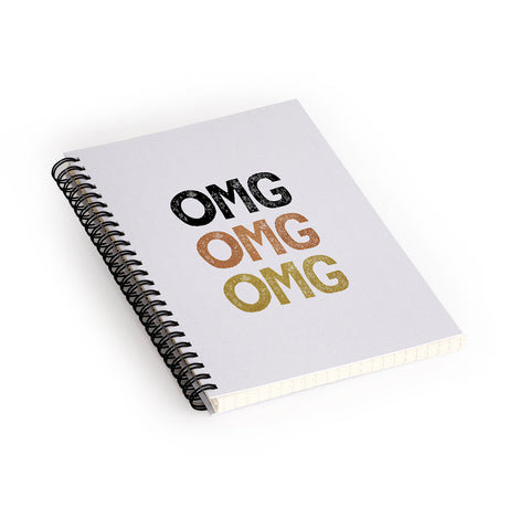 Orara Studio OMG Funny Quote Spiral Notebook
