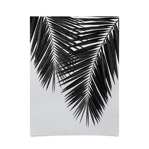 Orara Studio Palm Leaf Black and White II Poster