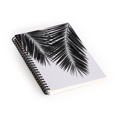 Orara Studio Palm Leaf Black and White II Spiral Notebook