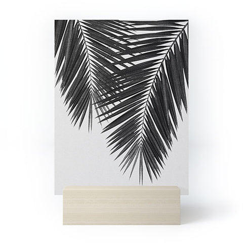 Orara Studio Palm Leaf Black and White II Mini Art Print