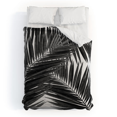 Orara Studio Palm Leaf Black and White III Comforter