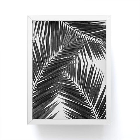Orara Studio Palm Leaf Black and White III Framed Mini Art Print