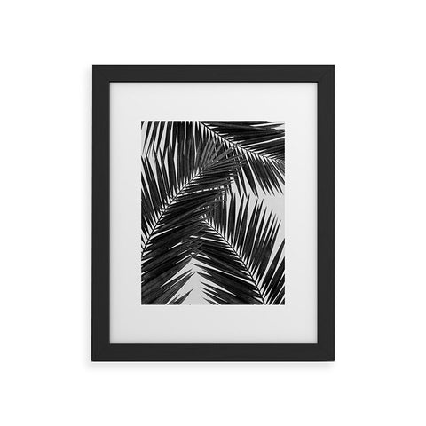Orara Studio Palm Leaf Black and White III Framed Art Print
