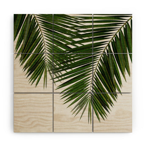 Orara Studio Palm Leaf II Wood Wall Mural