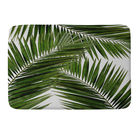 Orara Studio Palm Leaf III Memory Foam Bath Mat