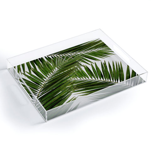 Orara Studio Palm Leaf III Acrylic Tray