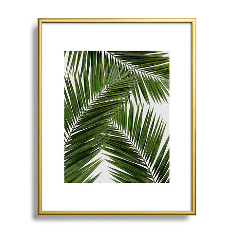 Orara Studio Palm Leaf III Metal Framed Art Print