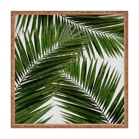 Orara Studio Palm Leaf III Square Tray