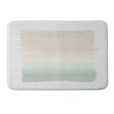 Orara Studio Pastel Abstract Memory Foam Bath Mat