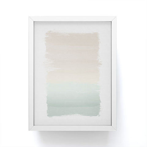 Orara Studio Pastel Abstract Framed Mini Art Print