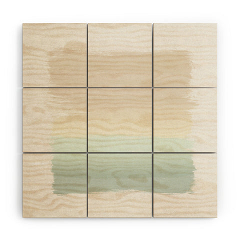 Orara Studio Pastel Abstract Wood Wall Mural