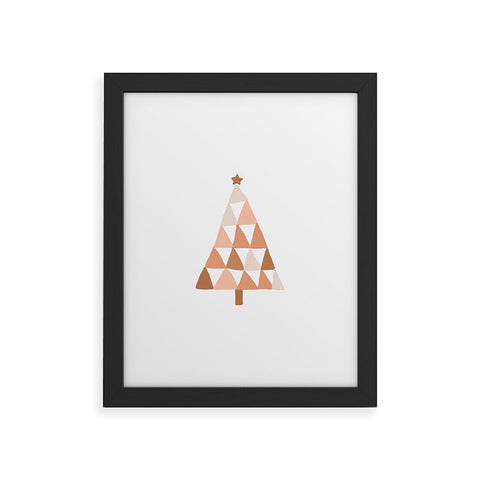 Orara Studio Pastel Christmas Tree Framed Art Print