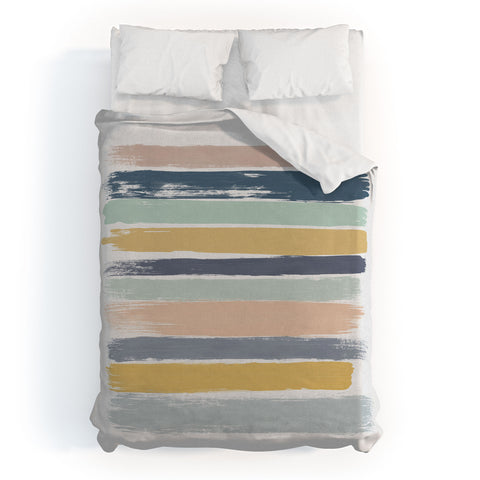 Orara Studio Pastel Stripes Duvet Cover