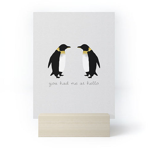 Orara Studio Penguin Quote Mini Art Print