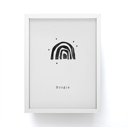 Orara Studio Quote Set Boogie Framed Mini Art Print