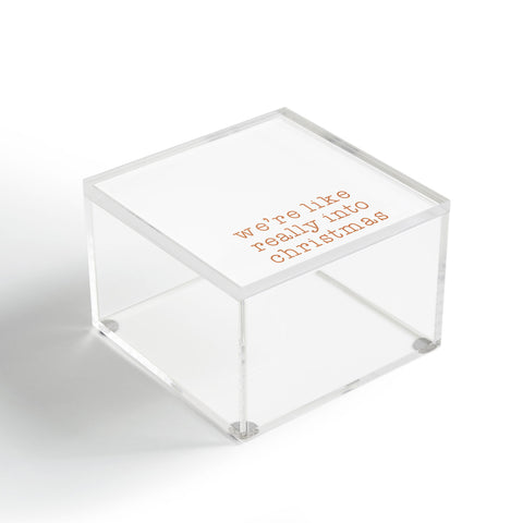 Orara Studio Really Into Christmas Acrylic Box