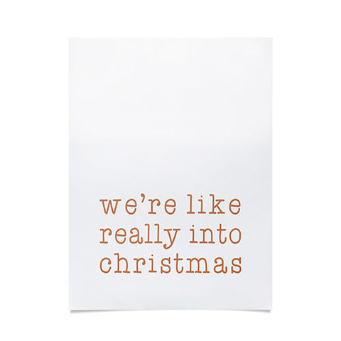 Orara Studio Really Into Christmas Poster