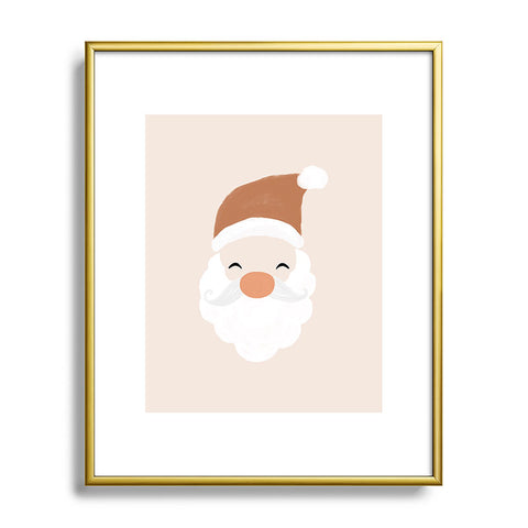 Orara Studio Santa Claus Painting Metal Framed Art Print