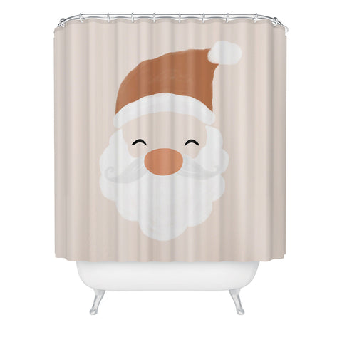 Orara Studio Santa Claus Painting Shower Curtain