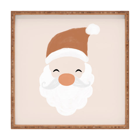 Orara Studio Santa Claus Painting Square Tray
