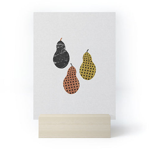 Orara Studio Scandi Pears Mini Art Print
