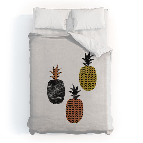 Orara Studio Scandi Pineapples Duvet Cover