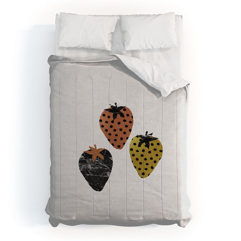 Orara Studio Scandi Strawberries Comforter