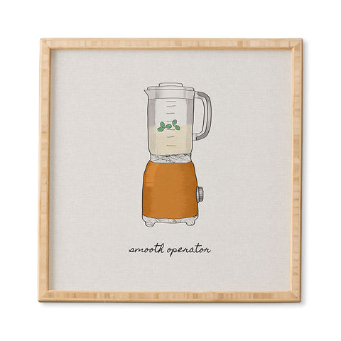 Orara Studio Smooth Operator Framed Wall Art