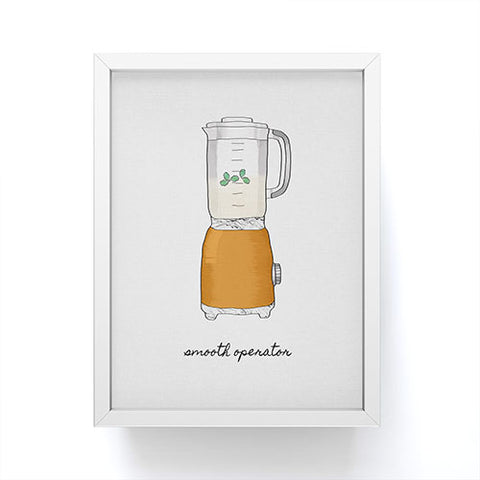 Orara Studio Smooth Operator Framed Mini Art Print