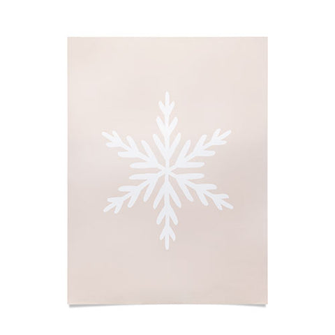 Orara Studio Snowflake Painting Poster