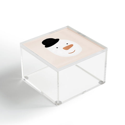 Orara Studio Snowman Painting Acrylic Box