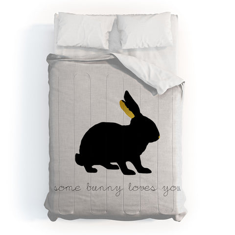 Orara Studio Some Bunny Loves You Comforter