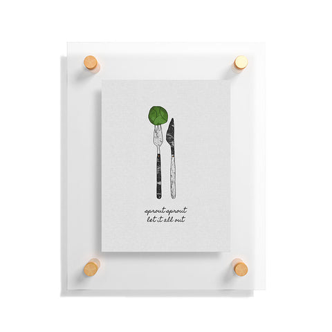 Orara Studio Sprout Sprout Floating Acrylic Print