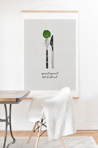 Orara Studio Sprout Sprout Art Print And Hanger