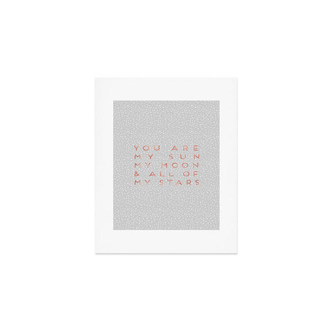 Orara Studio Sun Moon And Stars Art Print