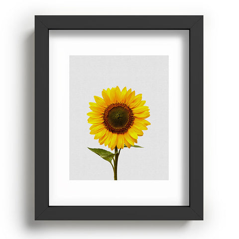 Orara Studio Sunflower Still Life Recessed Framing Rectangle