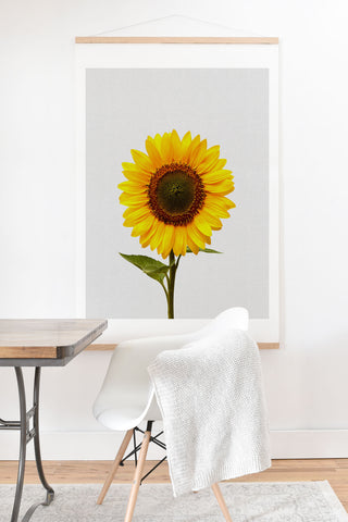 Orara Studio Sunflower Still Life Art Print And Hanger