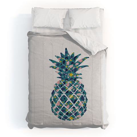 Orara Studio Teal Pineapple Comforter